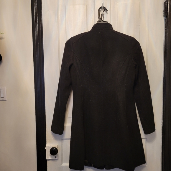 Black Calvin Klein wool coat - Picture 4 of 4